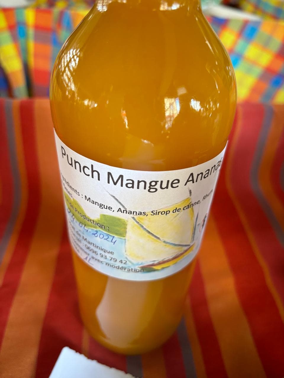 Punch Mangue-Ananas